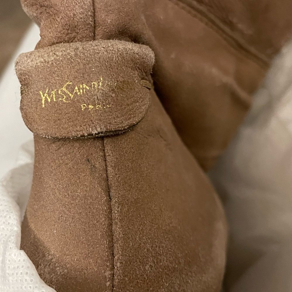 Yves Saint Laurent Ida Wedge Boots - Picture 12 of 13